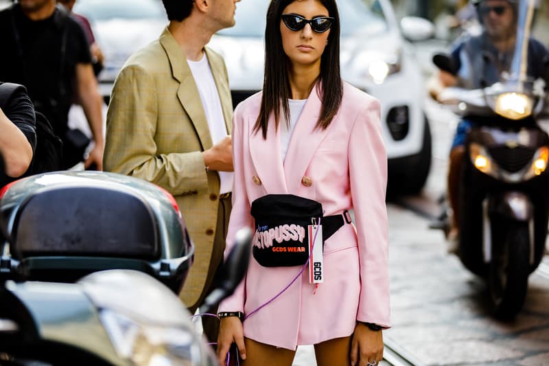 Milan Fashion Week Spring/Summer 2019 Street Style ss19 streetwear sneakers HYPEBEAST
