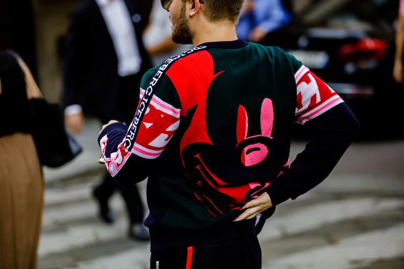 Milan Fashion Week Spring/Summer 2019 Street Style ss19 streetwear sneakers HYPEBEAST