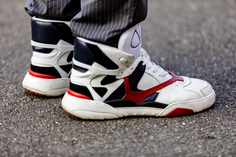 Milan Fashion Week Spring/Summer 2019 Street Style ss19 streetwear sneakers HYPEBEAST