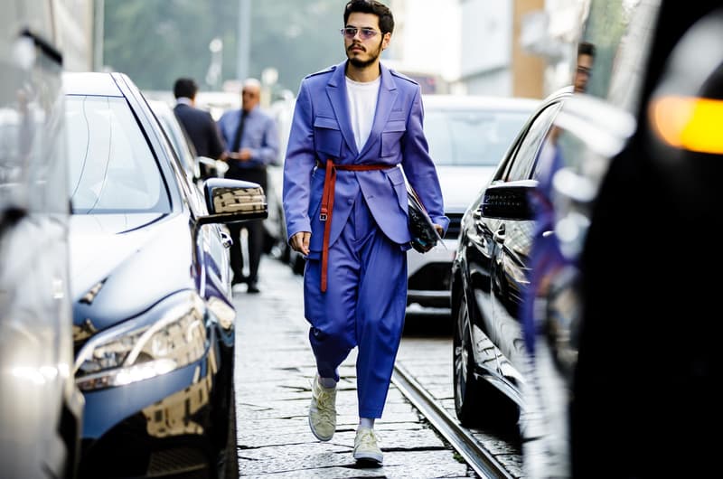 Milan Fashion Week Spring/Summer 2019 Street Style ss19 streetwear sneakers HYPEBEAST