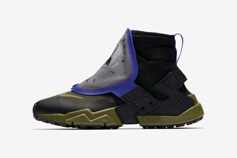 Nike Air Huarache Grip release info sneakers Sail Team Orange White Wolf Grey Black Olive Canvas Indigo Burst