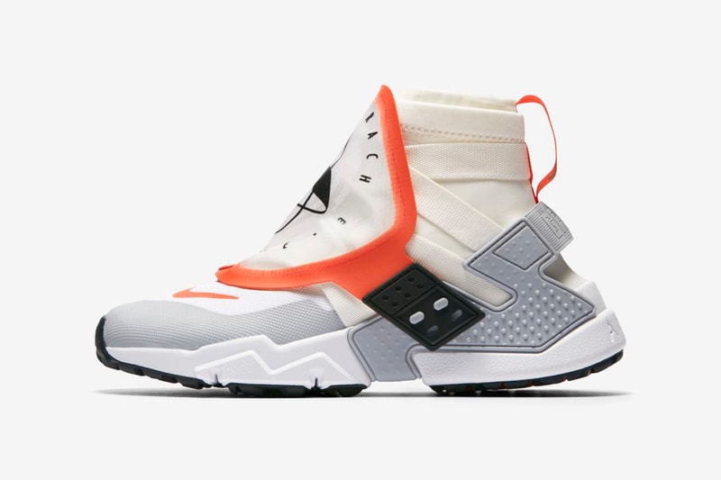 Nike Air Huarache Grip release info sneakers Sail Team Orange White Wolf Grey Black Olive Canvas Indigo Burst
