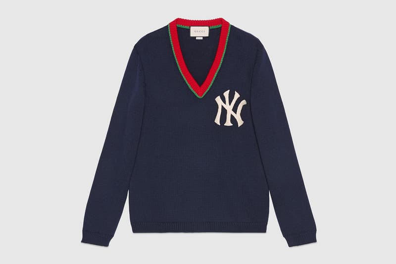 NY Yankees x Gucci Apparel Backpacks Jacket Bomber HYPEBEAST
