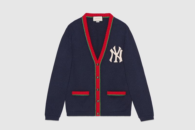 NY Yankees x Gucci Apparel Backpacks Jacket Bomber HYPEBEAST