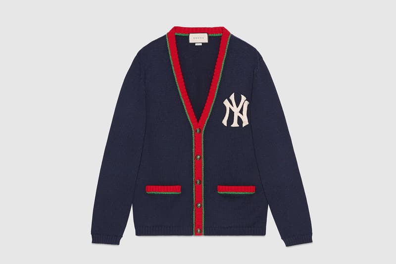 NY Yankees x Gucci Apparel Backpacks Jacket Bomber HYPEBEAST