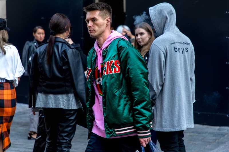 Prague Fashion Week Spring/Summer 2019 Street Style Mercedes-Benz Fashion Week vetements balenciaga  HYPEBEAST Louis vuitton Supreme Heron Preston  Stussy