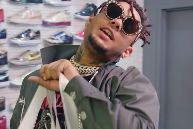 初来日が決定した注目の若手ラッパー Smokepurpp が “Sneaker Shopping” でスニーカーフリークぶりを披露