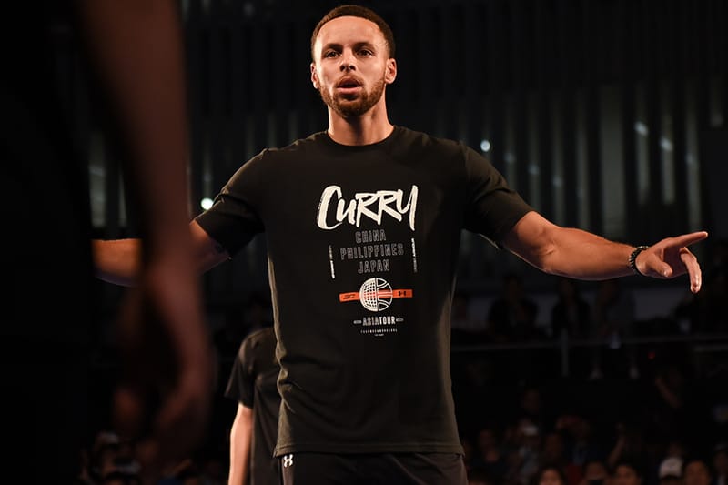 NBA 屈指のスター選手 ステフィン・カリーが来日スペシャルイベントを開催