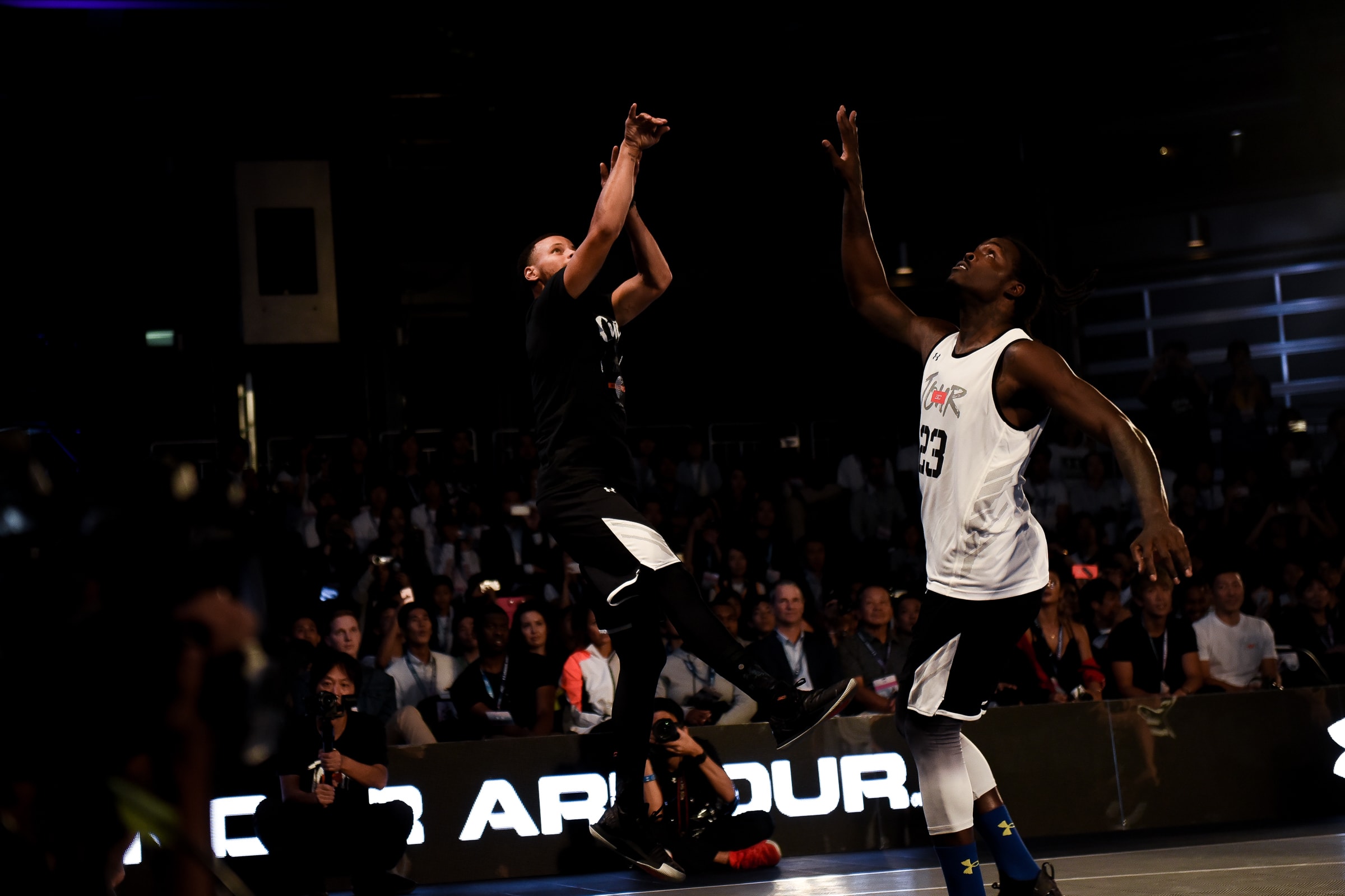 NBA 屈指のスター選手 ステフィン・カリーが来日スペシャルイベントを開催 Stephen Curry アンダーアーマー Under Armour