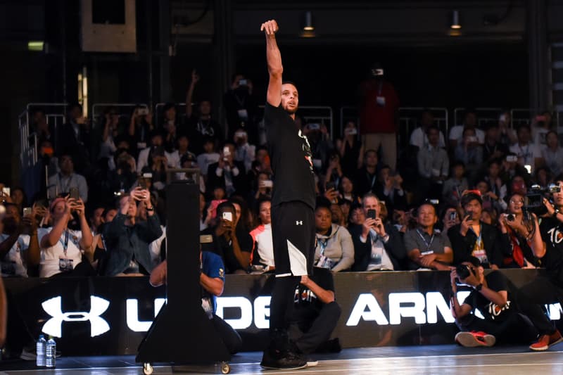 NBA 屈指のスター選手 ステフィン・カリーが来日スペシャルイベントを開催 Stephen Curry アンダーアーマー Under Armour