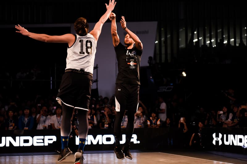 NBA 屈指のスター選手 ステフィン・カリーが来日スペシャルイベントを開催 Stephen Curry アンダーアーマー Under Armour
