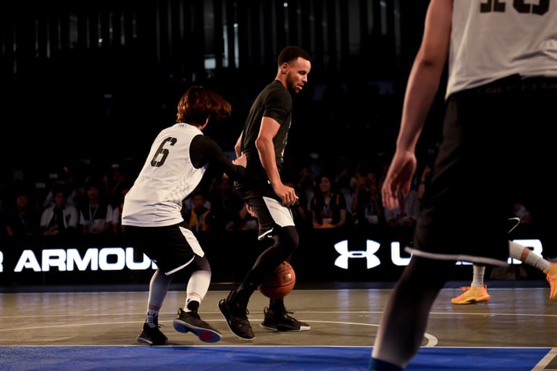 NBA 屈指のスター選手 ステフィン・カリーが来日スペシャルイベントを開催 Stephen Curry アンダーアーマー Under Armour