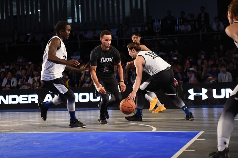 NBA 屈指のスター選手 ステフィン・カリーが来日スペシャルイベントを開催 Stephen Curry アンダーアーマー Under Armour