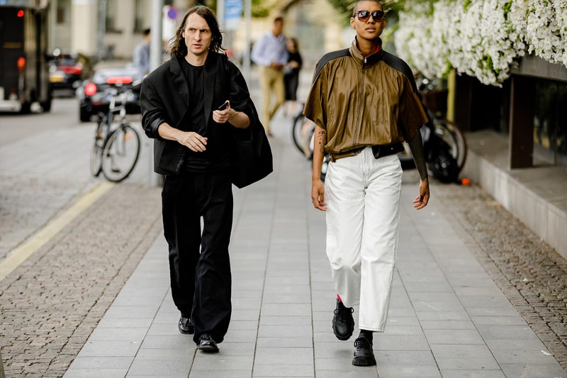 Stockholm Fashion Week SS19 Street Style spring summer 2019 sweden balenciaga raf simons adidas yeezy angel sneaker streetwear fashion trends scandinavian HYPEBEAST