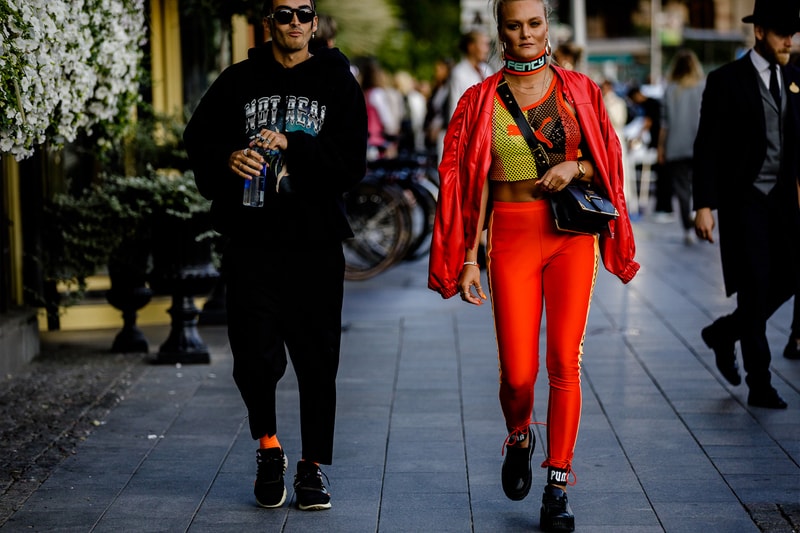 Stockholm Fashion Week SS19 Street Style spring summer 2019 sweden balenciaga raf simons adidas yeezy angel sneaker streetwear fashion trends scandinavian HYPEBEAST