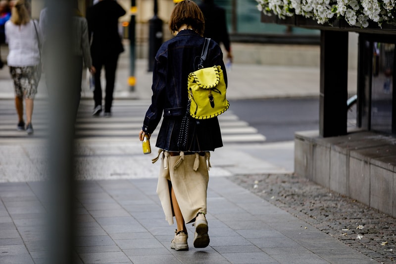 Stockholm Fashion Week SS19 Street Style spring summer 2019 sweden balenciaga raf simons adidas yeezy angel sneaker streetwear fashion trends scandinavian HYPEBEAST