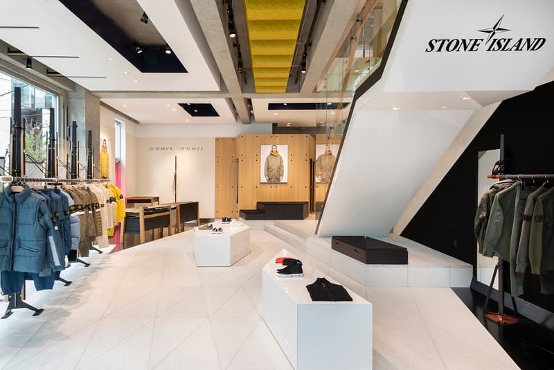 Stone Island Tokyo Store Flagship Minami-Aoyama Japan Retail Shadow Project Architecture look inside around