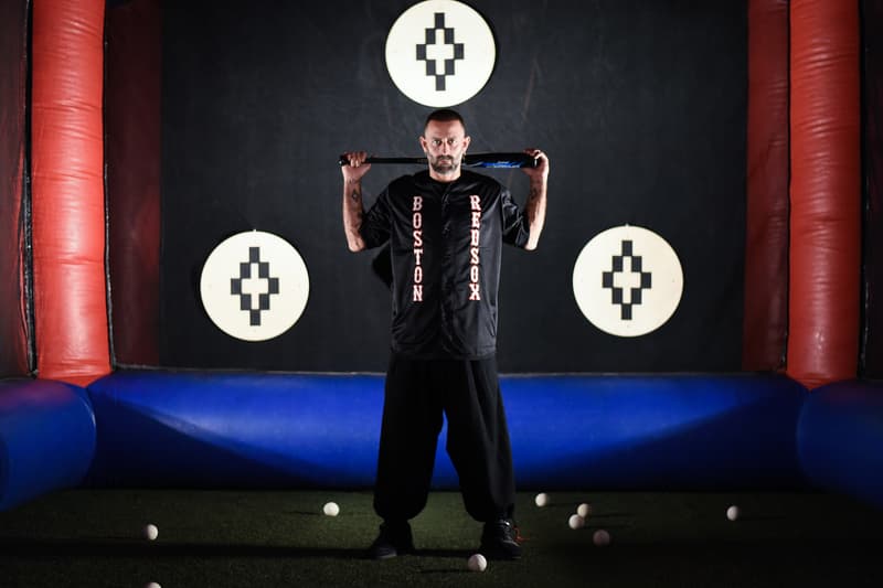 Streetsnaps MLB Marcelo Burlon Virgil Abloh Air Presto Red Sox Boston HYPEBEAST