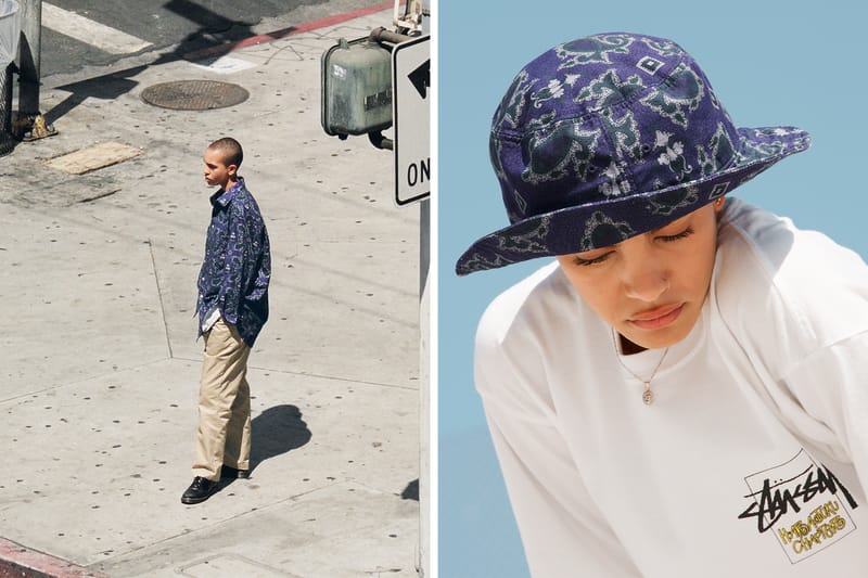 STÜSSY より原宿旗艦店のリニューアルオープンを記念した “Harajuku Paisley” コレクションが登場