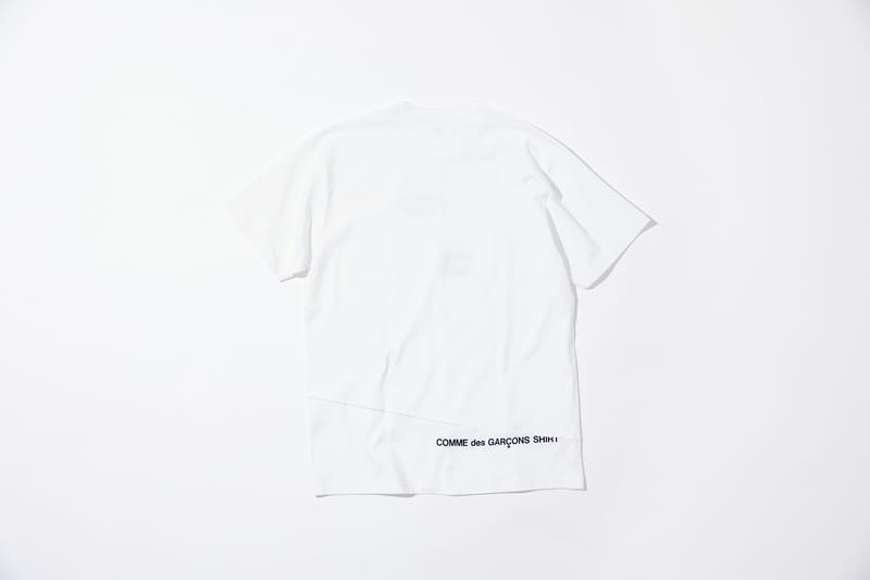 cdg x supreme tee