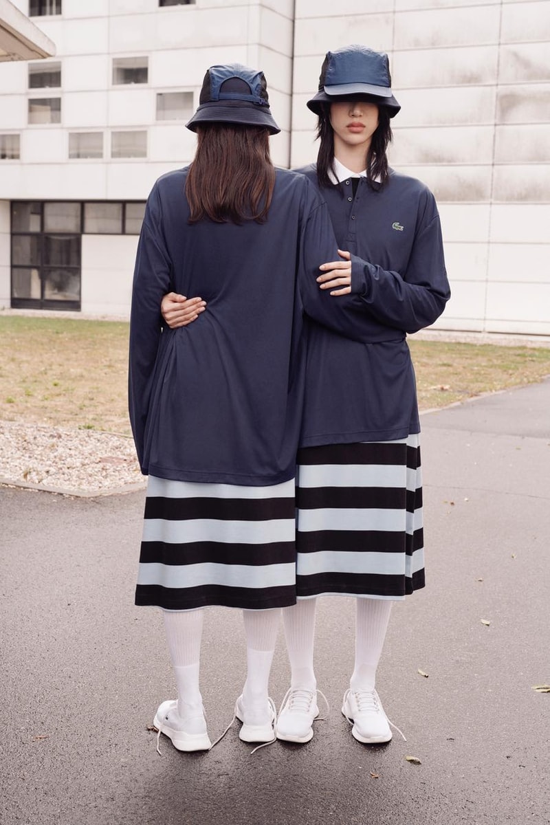 創業当時から変わらないブランドDNAとタイムレスなエッセンスを注いだ Lacoste 2019年春夏コレクション XXLのポロシャツ、ハイテクジャージー素材のショーツ、ロング丈のプリーツスカート、ジャンダーレスに楽しめる”新スタイル”を提案 HYPEBEAST ハイプビースト