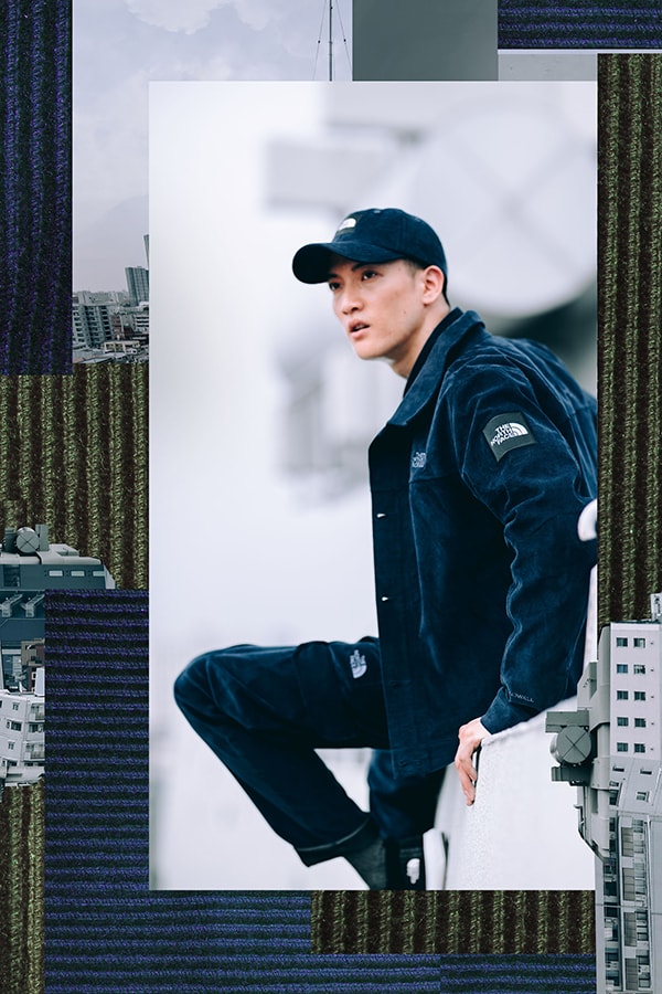 The North Face The North Face Urban Exploration The North Face Urban Exploration Black Series Urban Corduroy Swing Top Jacket The City Corduroy Cargo Pant City Corduroy Slim Pant City Corduroy Long-Sleeve Shirt City Corduroy Cap