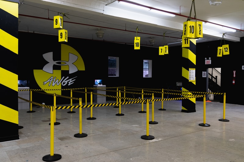 AWGE x Under Armour によるコラボフットウェアのポップアップに潜入 アンダーアーマー エイサップ・ロッキー