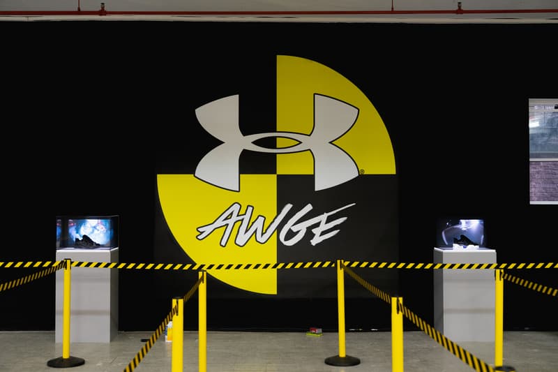 AWGE x Under Armour によるコラボフットウェアのポップアップに潜入 アンダーアーマー エイサップ・ロッキー
