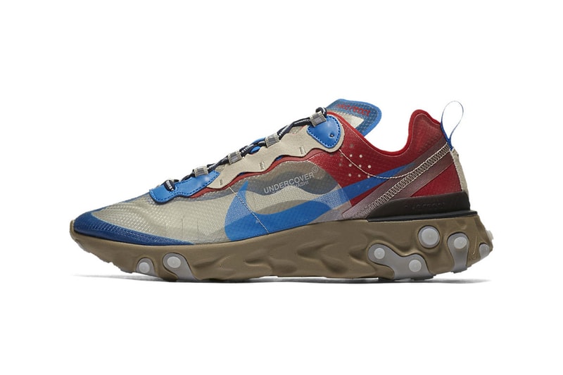 Nike x UNDERCOVER による最新コラボ React Element 87 の公式ビジュアルが到着 ナイキ アンダーカバー リアクト エレメント
