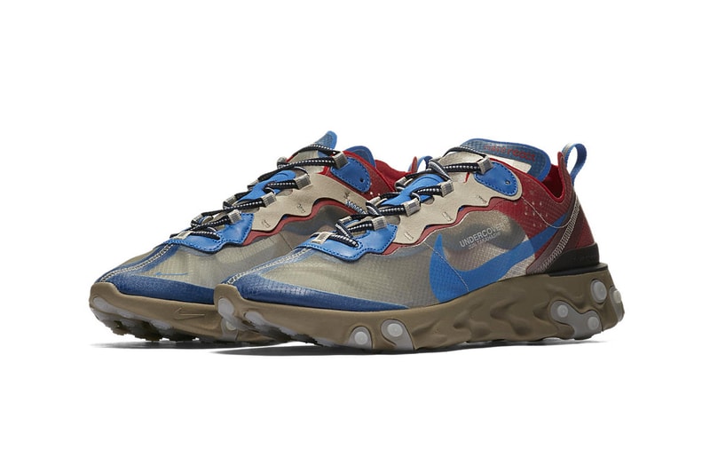 Nike x UNDERCOVER による最新コラボ React Element 87 の公式ビジュアルが到着 ナイキ アンダーカバー リアクト エレメント