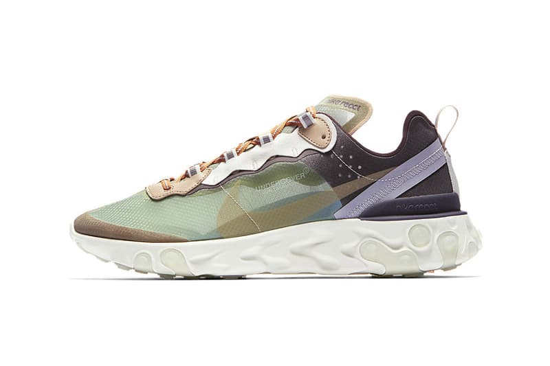 Nike x UNDERCOVER による最新コラボ React Element 87 の公式ビジュアルが到着 ナイキ アンダーカバー リアクト エレメント