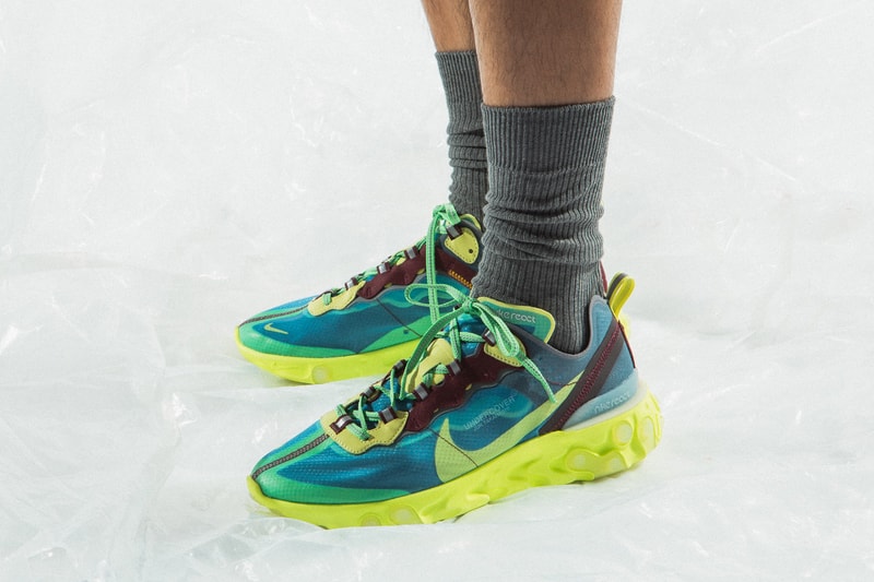 発売間近となった UNDERCOVER x Nike のコラボ React Element 87 着用ビジュアルをチェック アンダーカバー ナイキ HYPEBEAST ハイプビースト リアクト エレメント