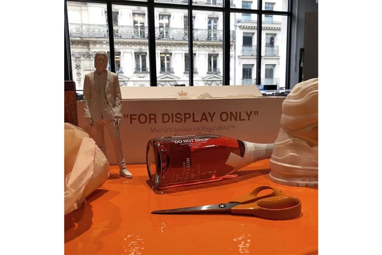 ヴァージル・アブローが今度は Moët & Chandon とコラボレーション？