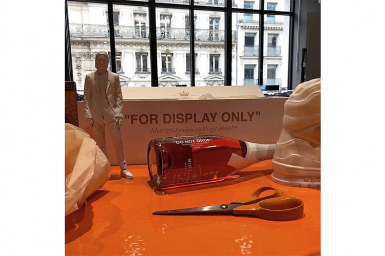 ヴァージル・アブローが今度は Moët & Chandon とコラボレーション?