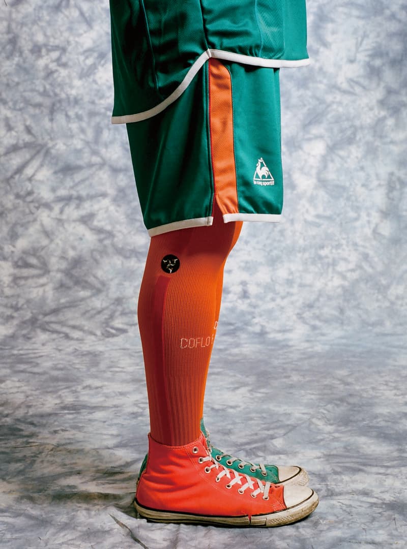 Whimsy x le coq sportif soccer football jersey uniform HYPEBEAST socks