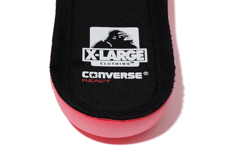 XLARGE Converse Chuck Taylor All Star Black collaborations release info sneakers HYPEBEAST