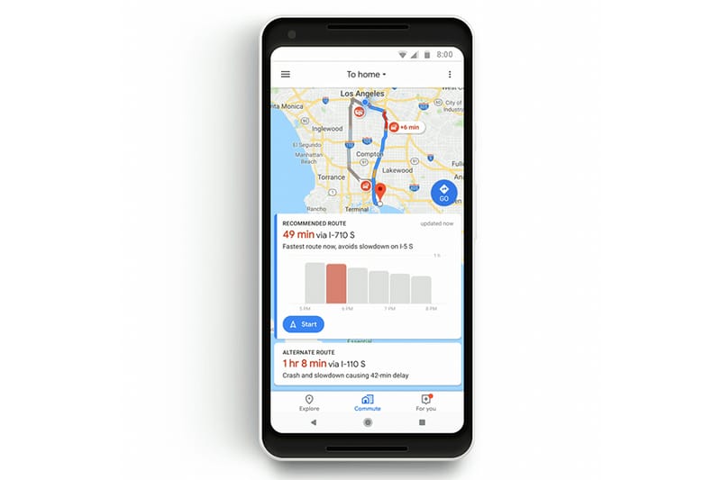 Google マップに毎日の通勤や通学に便利な新機能が追加