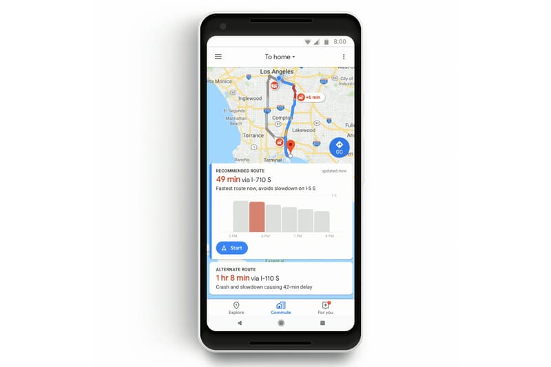 GOOGLE GOOGLEMAP HYPEBEAST update