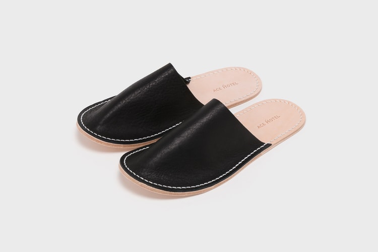 Ace Hotel x Hender Scheme による第3弾目となるコラボレザースリッパが発売