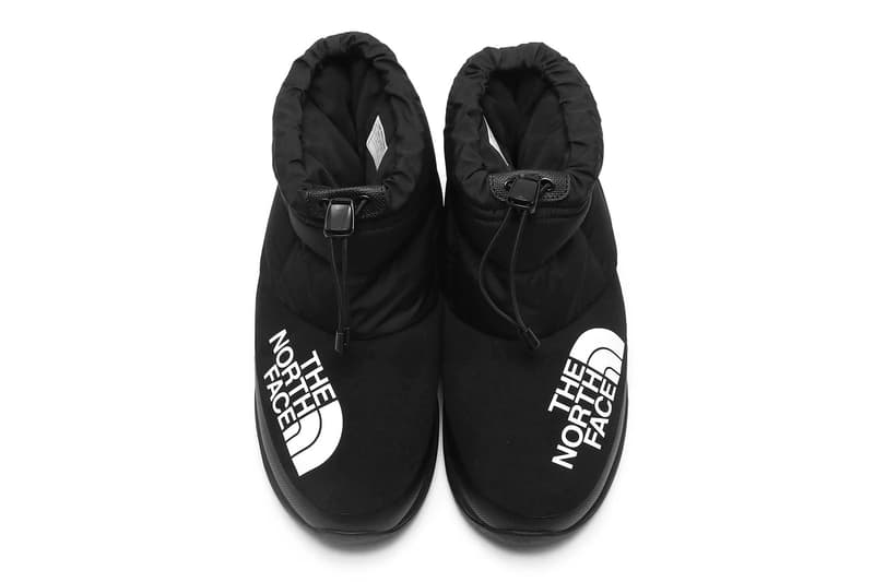 ノースフェイス atmos アトモス north face ヌプシ ブーティー ビッグロゴ ダウン ブーツ nuptse bootie down atmos lab アトモスラボ 