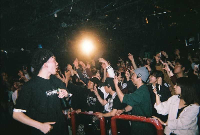 唾奇 渋谷 Pitch Odd Mansion RAFAERO TOUR 2018 渋谷 the game  HYPEBEAST ハイプビースト フィルムカメラ