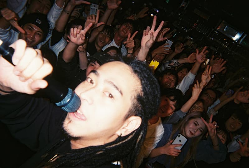 唾奇 渋谷 Pitch Odd Mansion RAFAERO TOUR 2018 渋谷 the game  HYPEBEAST ハイプビースト フィルムカメラ