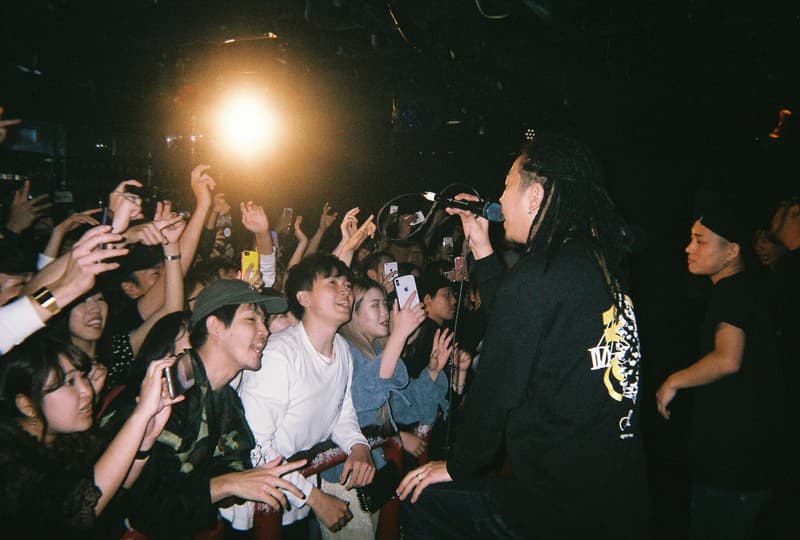 唾奇 渋谷 Pitch Odd Mansion RAFAERO TOUR 2018 渋谷 the game HYPEBEAST ハイプビースト フィルムカメラ
