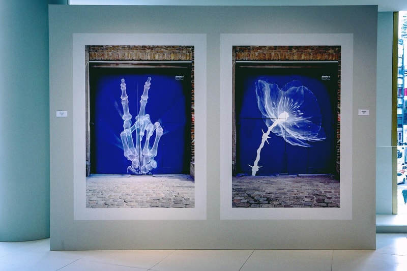 世界各地の壁画アートが一堂に会した SHOK-1 国内初となる個展 “Street X-Rays” に潜入 普段顔出しNGのSHOK-1もX線アートをプリントした限定マスク姿で登場 