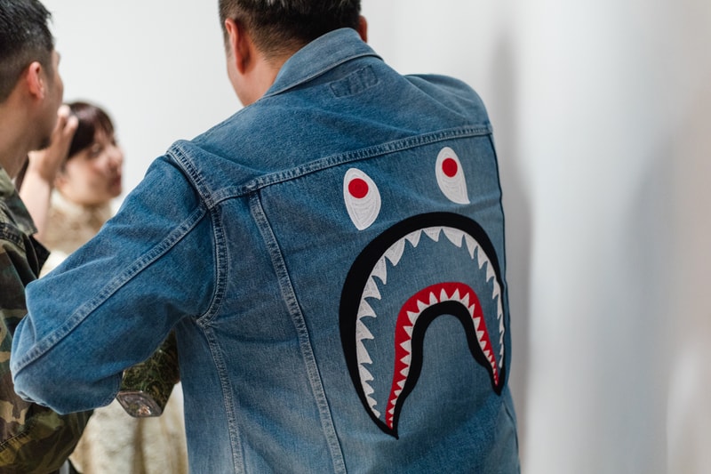 "BAPE XXV" Street Style tokyo japan a bathing ape 25th anniversary exhibition nigo sk8thing james bond stash streetsnaps photography HYPEBEAST 