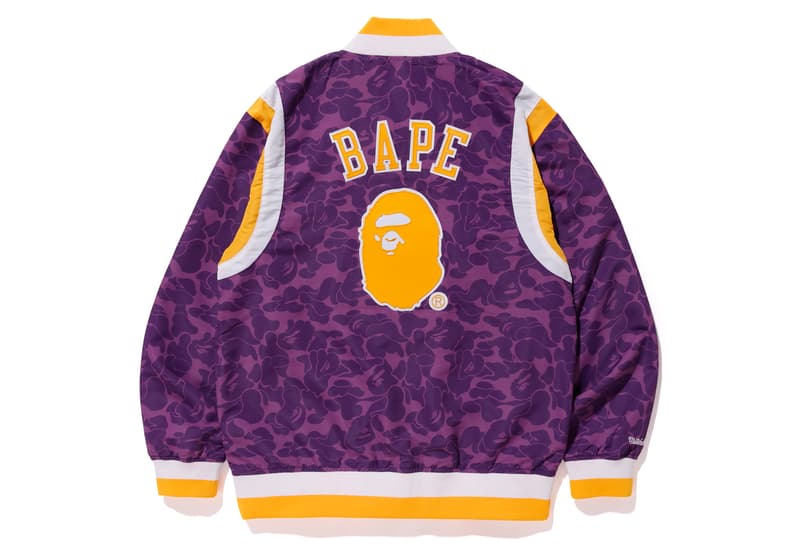 BAPE ベイプ NBA レイカーズ ウォリアーズ キャバリアーズ ブルズ ロケッツ ニックス ブレイザーズ セルティックス コラボ ジャージ Basketball Collection Mitchell & Ness and Spalding Snoop Dogg HYPEBEAST