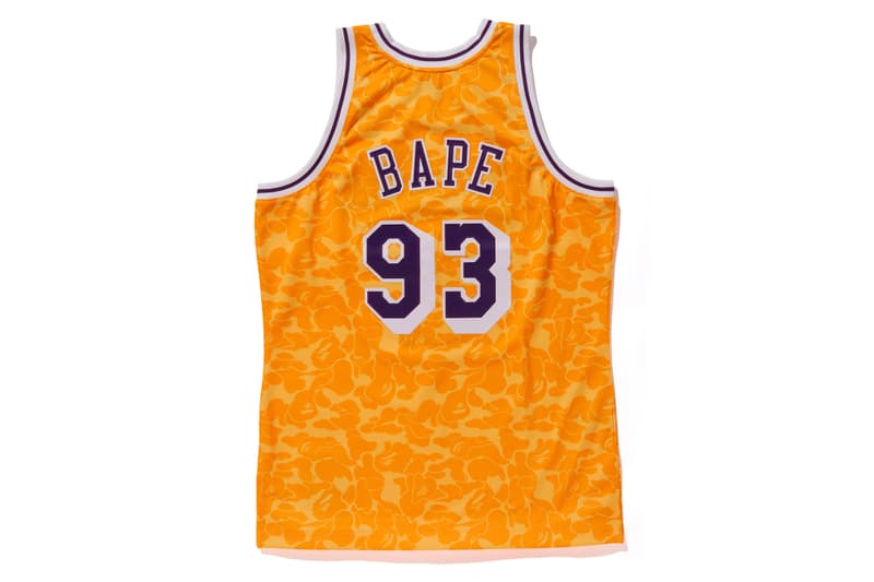 BAPE ベイプ NBA レイカーズ ウォリアーズ キャバリアーズ ブルズ ロケッツ ニックス ブレイザーズ セルティックス コラボ ジャージ Basketball Collection Mitchell & Ness and Spalding Snoop Dogg HYPEBEAST