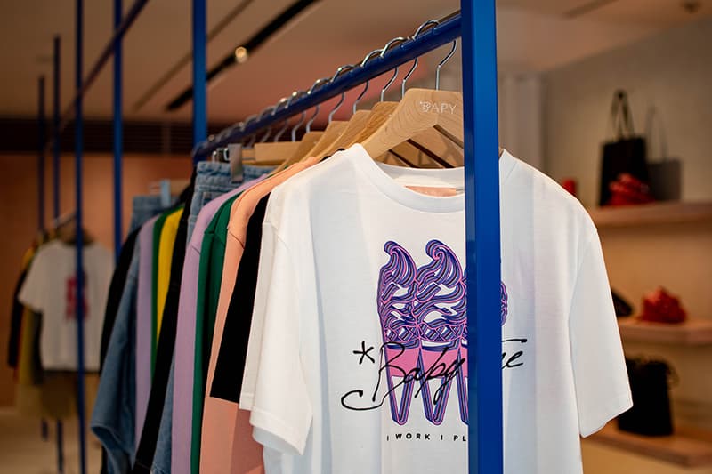 BAPY BY A BATHING APE® 原宿 ベイピー BAPY® HARAJUKU STORE オープン ベイプ エイプ 店内