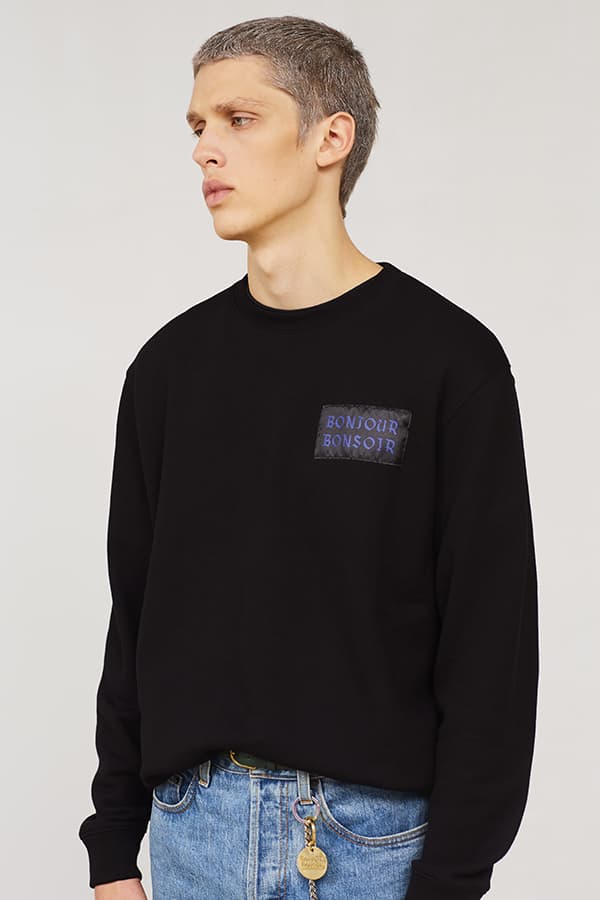 bonjour records ボンジュール レコード bonjour bonsoir ボンジュール ボンソワール グラフィック ゴス Tシャツ ジャケット ZOZOTOWN HYPEBEAST ハイプビースト