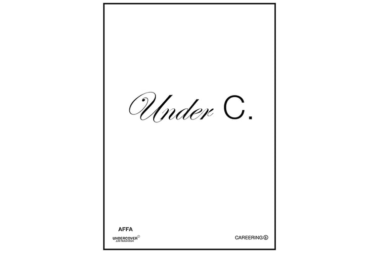 Careering が藤原ヒロシ&高橋盾の AFFA と UNDERCOVER とコラボレーション?
